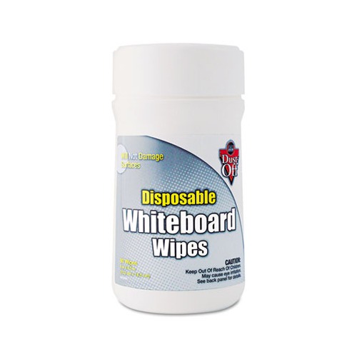 Dustoff Disposable White Board Wipes FALDWBT