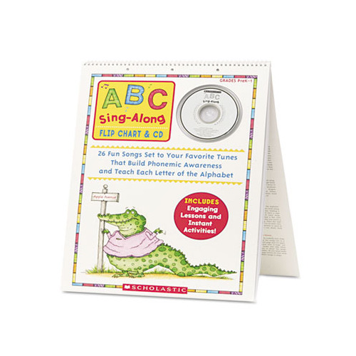 Scholastic ABC Singalong Flip Chart - SHSSC978439 - Shoplet.com