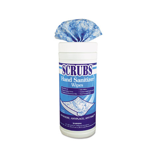 SCRUBS Antimicrobial Hand Sanitizer Wipes ITW90956EA