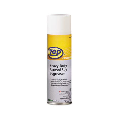 Zep Heavyduty Aerosol Soy Degreaser, Neutral, 14oz Aerosol ZPPR19501