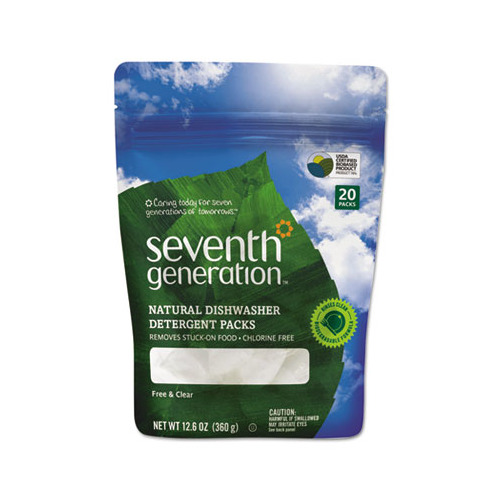 Seventh Generation Natural Automatic Dishwasher Detergent, Unscented