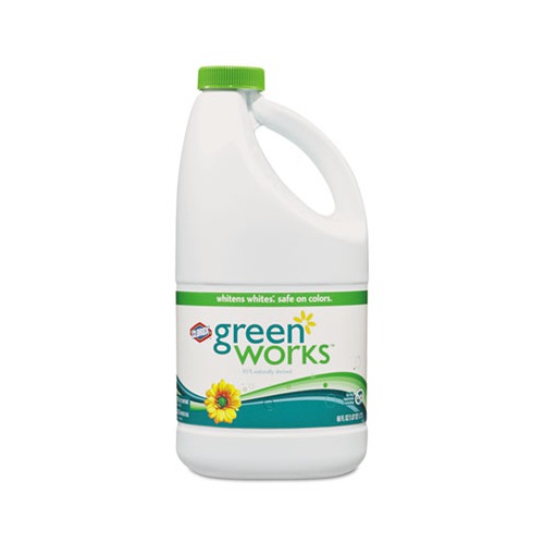 Green Works Naturally Derived Nonchlorine Bleach, 60oz Bottle CLO30647