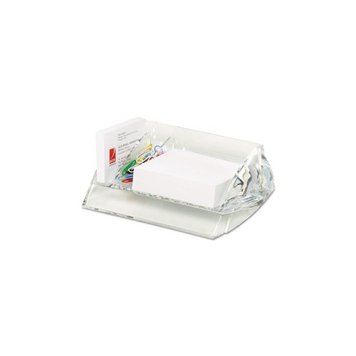 Swingline Stratus Acrylic Memo Paper Clip Holder SWI10136