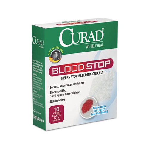 Curad Bloodstop Sterile Hemostat Gauze Pad MIICUR0055