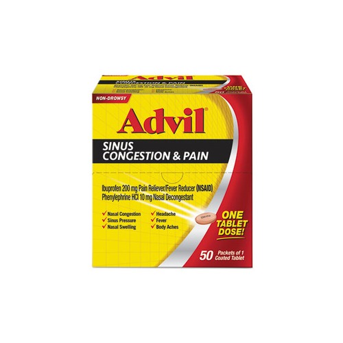 Advil Sinus Congestion Pain Relief - Pfi019901 - Shoplet.com