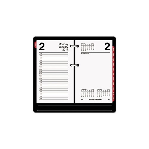 At a Glance Desk Calendar Refill With Tabs AAGE717T50 Shoplet