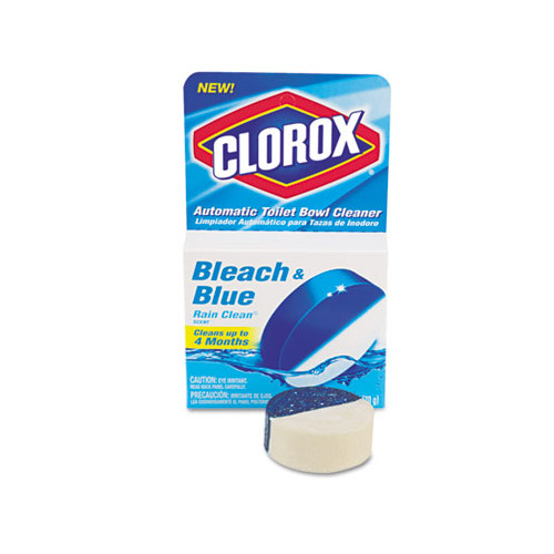 Clorox Bleach Blue Automatic Toilet Bowl Cleaner CLO30176