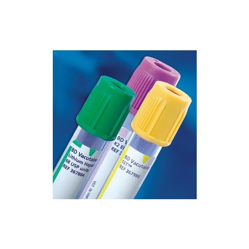 Becton Dickinson Vacutainer Plus Plastic Blood Collection Tubes 13" x