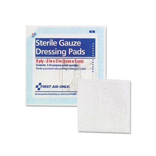 FIRST AID ONLY, INC. Gauze Pads FAO5000