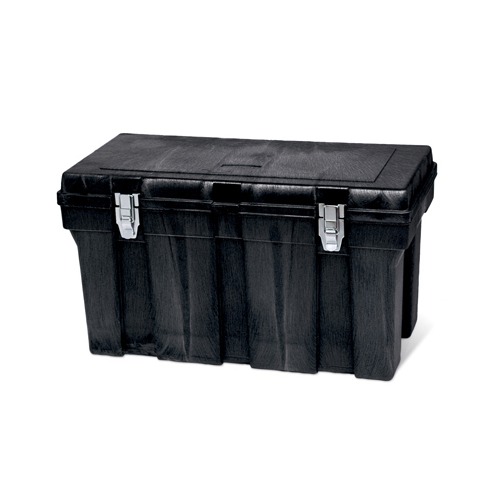 Rubbermaid Tool Box, 36w X 18-1/2l X 20-1/8h, Polypropylene, Black